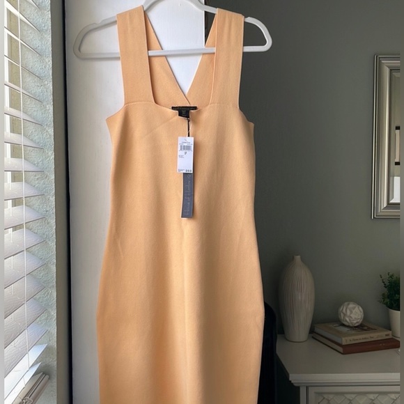 $189 House of Harlow 1960 Desert Mist Bodycon/Compression Dress NWT! - Picture 2 of 6